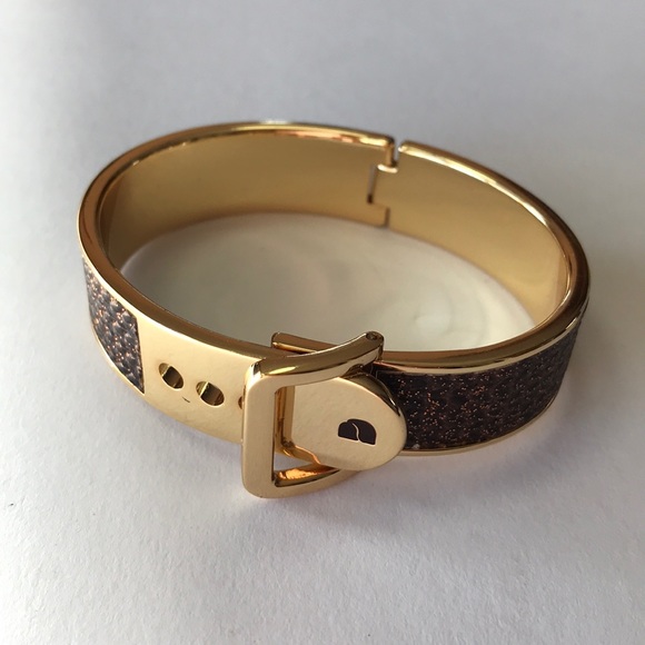 Parker Daniels bronze metallic buckle bracelet - Picture 3 of 5